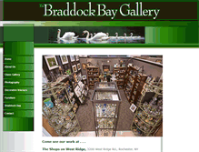 Tablet Screenshot of braddockbaygallery.com